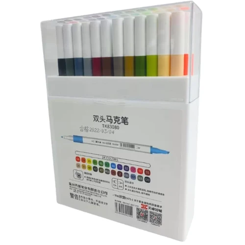 Скетч Маркер двусторонний JO TK83080-24 24 шт. набор