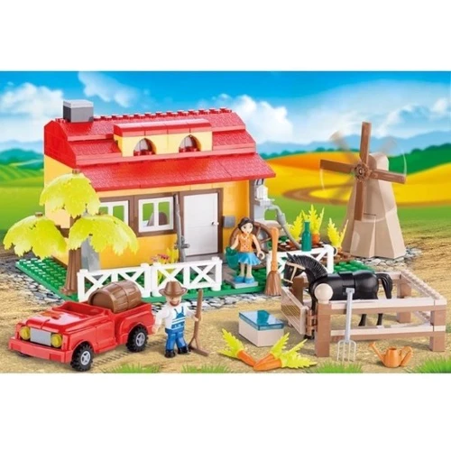 Конструктор COBI Дом фермера 250 деталей (COBI-1864): Количество деталей, шт. 250