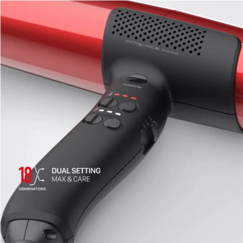 Фен Valera Matrix Care AI Metallic Red (501.00 MA MR)