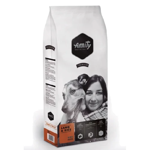 Сухой корм Amity Lamb&Rice с ягненком и рисом диетический для собак 15 кг (471 LAMB 15KG)