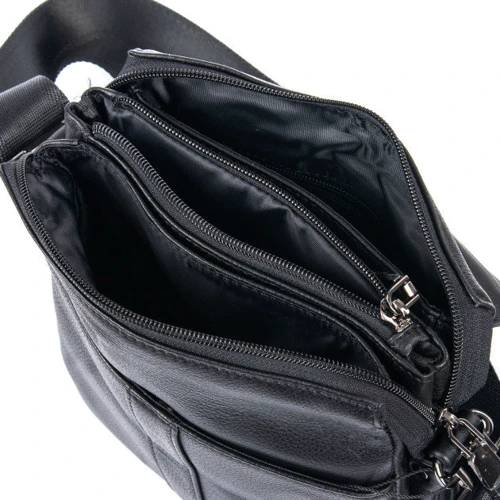 Мужская сумка планшет Bretton черная (32176 black): Пол Мужской