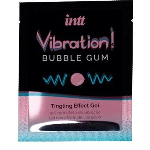 Пробник жидкого вибратора Intt Vibration Bubble Gum (5 мл): Форма выпуска Гель