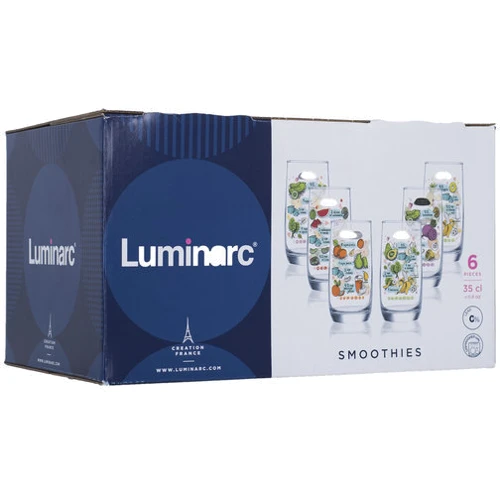 Набор стаканов Luminarc Vigne Smoothies 6x350 мл (P5411) фото 7