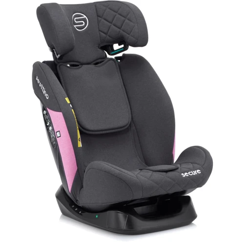 Автокресло Sesttino Secure Pro Pink 0-36 кг (Hnrt_4944): Цвет розово/серый