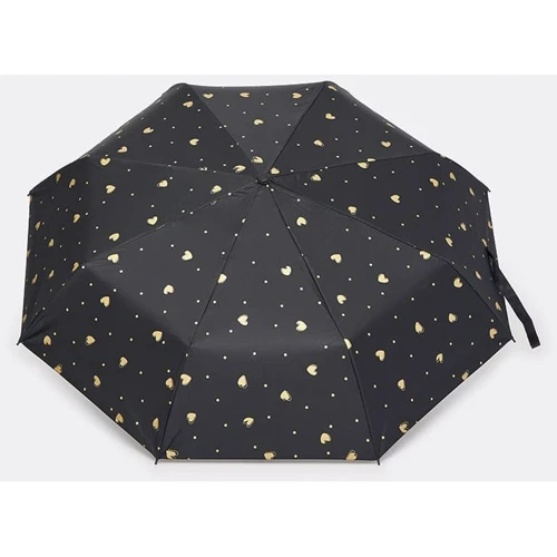 Зонт женский автомат Monsen черный (C1HEARTbl-black)