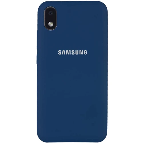 Аксессуар для смартфона Mobile Case Silicone Cover Navy Blue for Samsung M013 Galaxy M01 Core / A013 Galaxy A01 Core