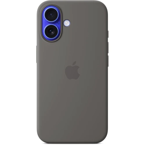 Чехол для iPhone Apple for iPhone 16 Silicone Case with MagSafe Stone Gray (MYY33) 
