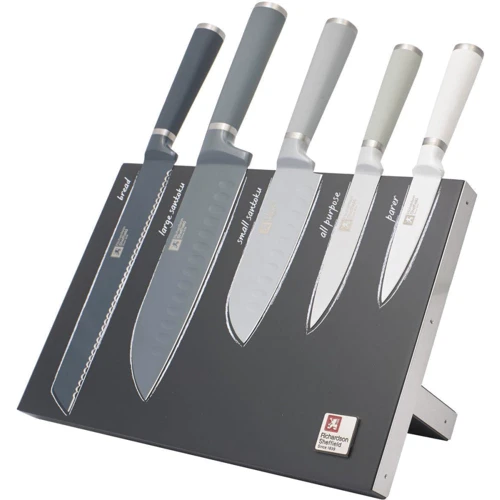 Набор кухонных ножей Richardson Sheffield Seasons 5 пр. на магнитной подставке (R120MZK399Z41)