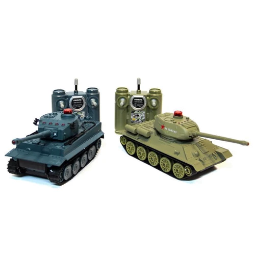 Танковый бой р/у 1:32 HuanQi 555 Tiger vs Т-34