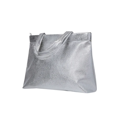 Жіноча сумка шоппер Sambag Shopper срібляста (93303034): Стать Женский