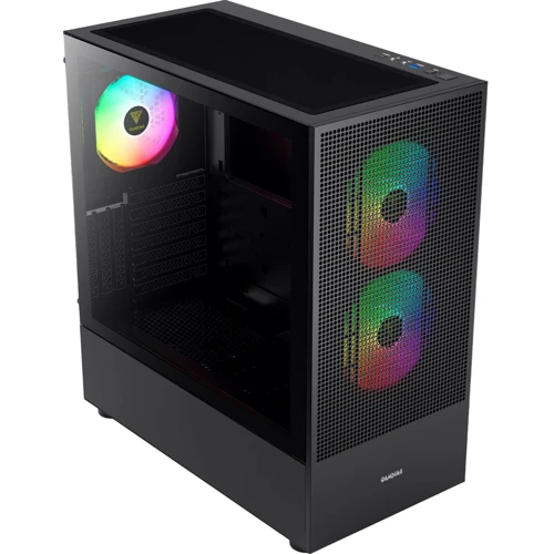 Корпус Gamdias Talos E3 Mesh Elite Black (4712960139251): Материал передней панели метал