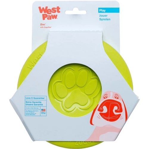 Игрушка для собак West Paw Zisc Small Green Фрисби зеленая 17 см (ZG030GRN): Производитель West Paw