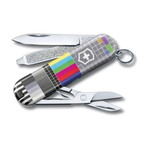Мультитул Victorinox Classic LE Retro TV 58мм/7функций/цветной (0.6223.L2104): Тип мини-мультитул
