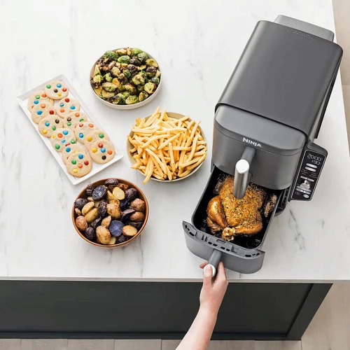 Фритюрниця NINJA Double Stack XL SL400EU: Тип пристрою Мультипечь (аэрофритюрница)