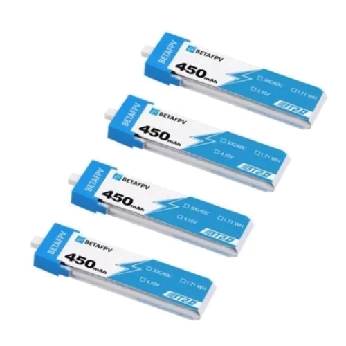 Аккумуляторы BETAFPV BT2.0 450mAh 1S 30C 4шт: Производитель BETAFPV