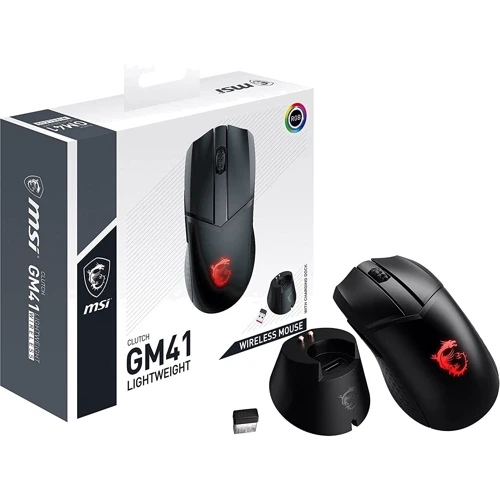 Мышь MSI Clutch GM41 Lightweight Wireless (S12-4300860-C54) фото 8