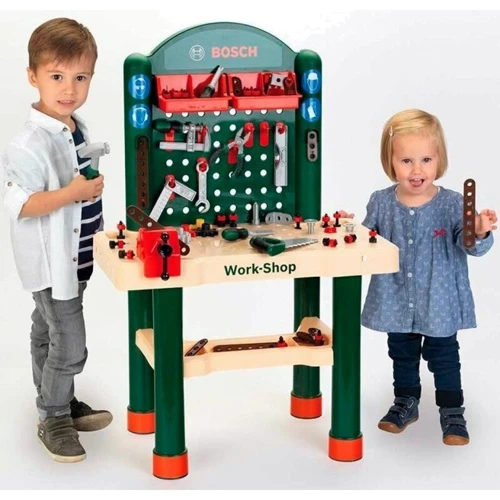 Игрушечный набор - Мастерская по 82 частей Bosch Mini (Бош): Производитель Bosch Mini
