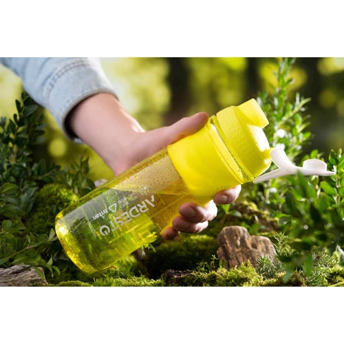 Пляшка Ardesto Smart bottle для води 1000 мл жовта (AR2204TZ) фото 5