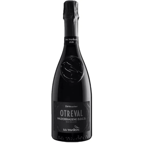 Ігристе вино La Tordera брют Prosecco Rive Di Guía Valdobbiadene Superiore "Otreval" Extra Brut – Zero Zuccheri біле екстра брют 0.75 л (STA8033011560098)
