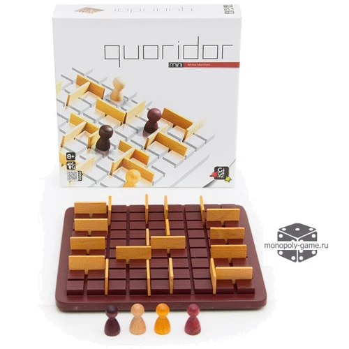 Коридор Мини QUORIDOR MINI (русские правила) (1000213): Тип Детские