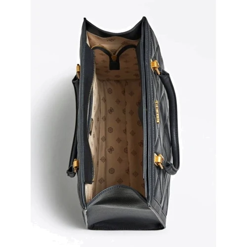 Сумка жіноча GUESS ABEY ELITE TOTE чорна (HWQB8558230-BLA): Застібка Молния
