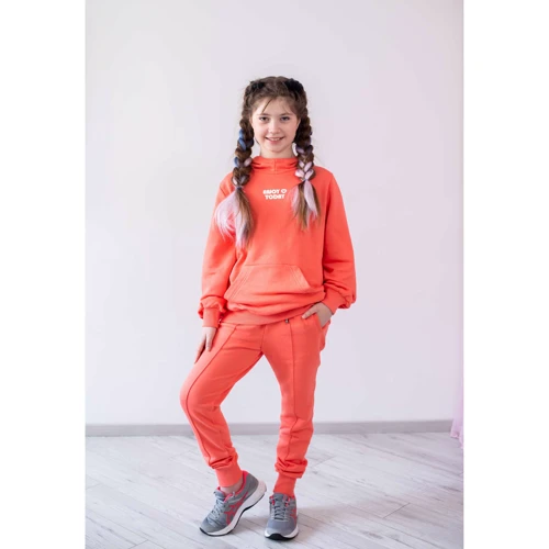 Спортивний костюм Top Hat Kids 20519 кораловий 134 см