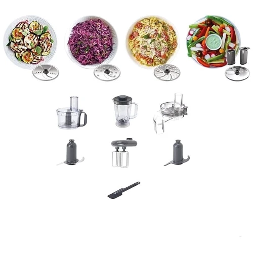 Кухонный комбайн Kenwood FDM 304 SS: Конструкция стационарный