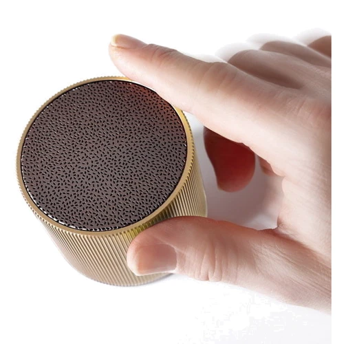 Портативний динамік Lexon Fine Speaker світле золото (LA98D6) фото 3