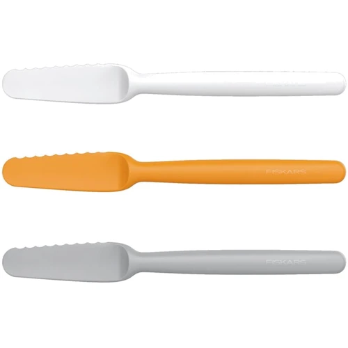 Набір кухонних ножів Fiskars Functional Form для змазування 3 шт. (1016121): Кількість предметів 3