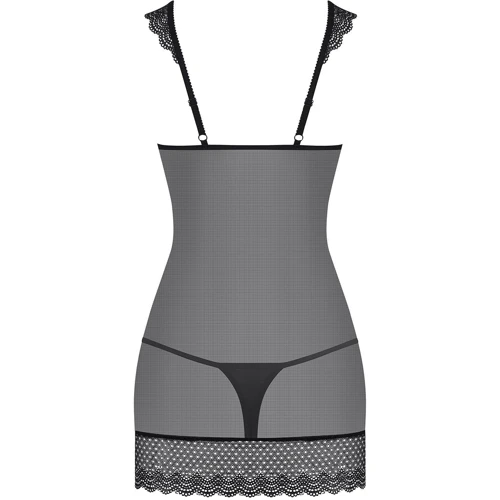 Комплект Obsessive 857-CHE-1 chemise, L/XL