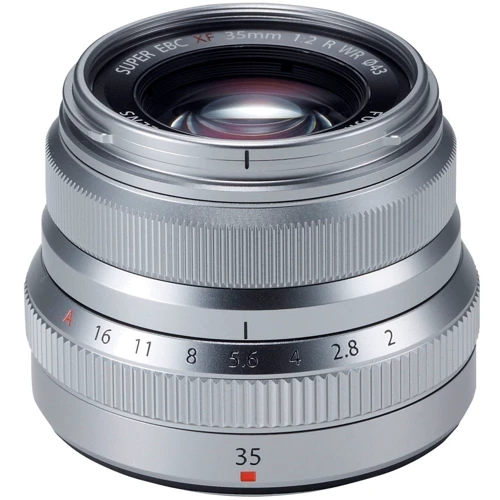 Объектив для фотоаппарата Fujifilm XF 35mm f/2.0 Silver UA