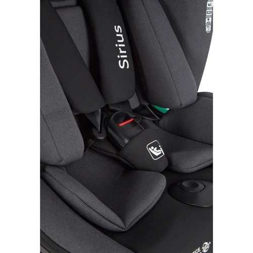 Автокресло Carrello Sirius CRL-8808 Absolute Black i-Size 40-150 см ISOFIX с поворотом фото 9