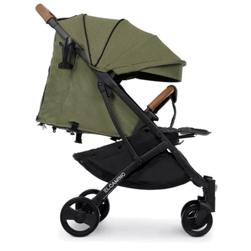 Прогулочная коляска El Camino Yoga ll M 3910 (mossy green): Материал колес полиуретан