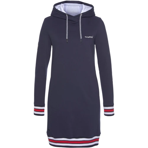 Платье KangaROOS 24518229 60 синее спортивное до середины бедра: Фасон рукава Вшитый