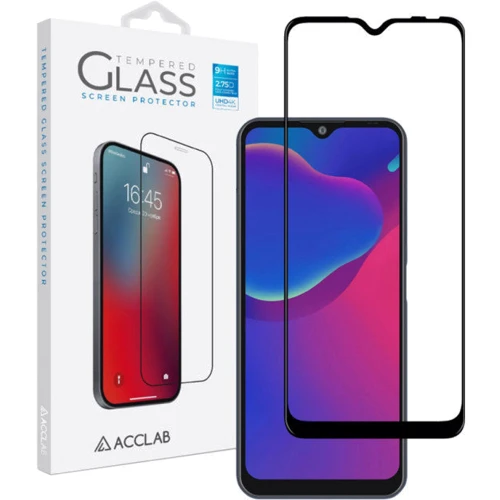 

Acclab Tempered Glass Full Glue Black for Zte Blade V2020 Smart