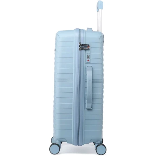 Чемодан Semi Line 20" (S) Blue (T5780-1): Фактура Матовая, Гладкая