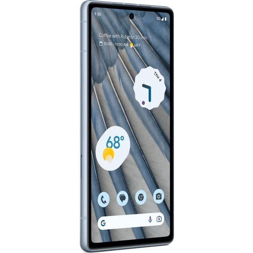 Смартфон Google Pixel 7a 8/128Gb Sea: Процессор Google Tensor G2 (5 nm) Octa-core (2x2.85 GHz Cortex-X1 & 2x2.35 GHz Cortex-A78 & 4x1.80 GHz Cortex-A55)