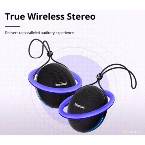Акустика Tronsmart Splash 1 Black: Цвет черный