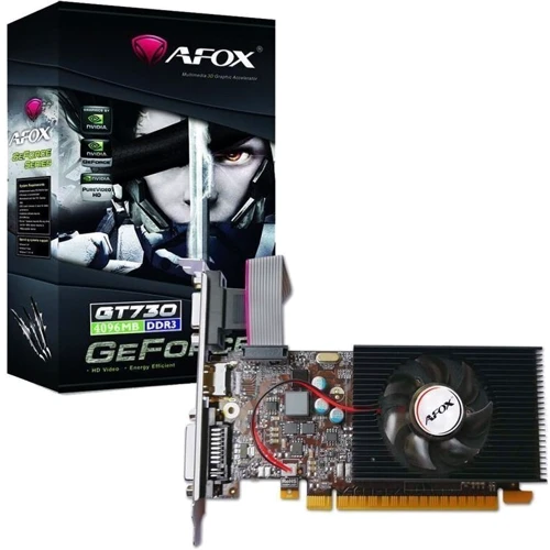 Видеокарта AFOX GeForce GT730 4 GB (AF730-4096D3L3)