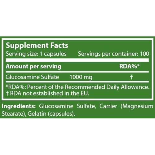 Scitec Nutrition Mega Glucosamine 100 caps: Стать унісекс