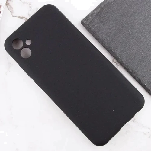 Чехол для телефонов Lakshmi Premium Case Silicone Cover Full Camera Black for Samsung A055 Galaxy A05: Цвет черный