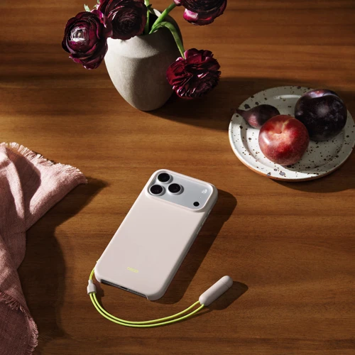 Чехол для iPhone Beats iPhone 17 Pro Max Kickstand Case with MagSafe and Camera Control - Lime Stone (MGTQ4)