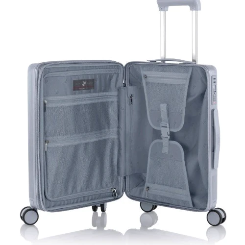 Чемодан Heys Earth Tones (S) Glacier Grey серый (10156-0144-21)/(10156-0144-S3): Застежка Молния