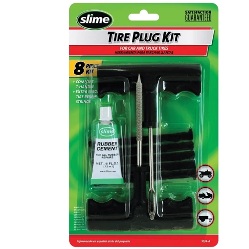 Ремонтний набір для безкамерних покришок, Slime Tire Plug Kit (20464)