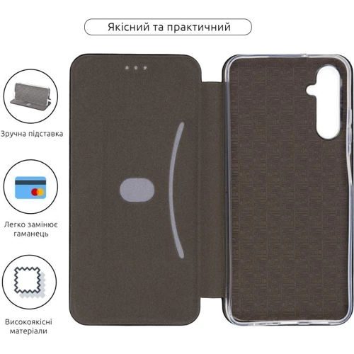Чехол для телефонов ArmorStandart G-Case Black for Samsung A057 Galaxy A05s (ARM72572): Тип чехол-книжка