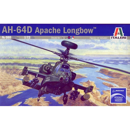 Модель Italeri Вертолет AH-64D "Апач Лонгбоу" (IT0080)