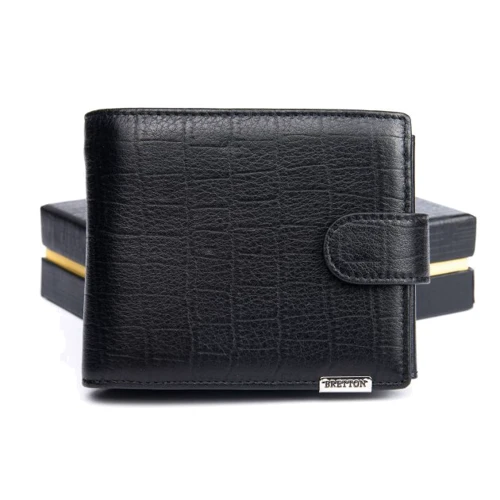 Мужское портмоне Bretton черное (M3603 black)