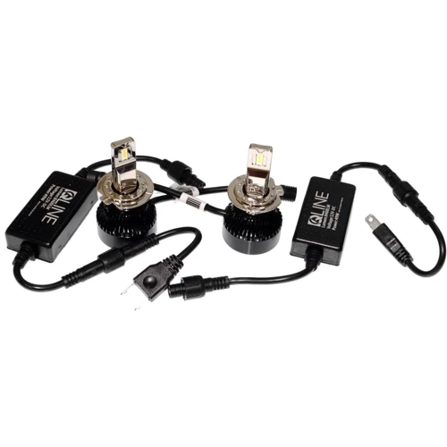 Лампы светодиодные QLine Ultra +150% H7 6000K 49W (2шт.)