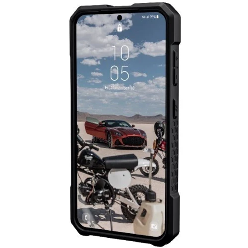 Чехол для телефонов Urban Armor Gear UAG Monarch Pro Carbon Fiber (214144114242) for Samsung S911 Galaxy 23: Цвет черный