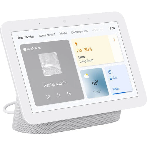 Контролер Google Nest Hub 2nd Generation Chalk (GA01331-US) фото 1